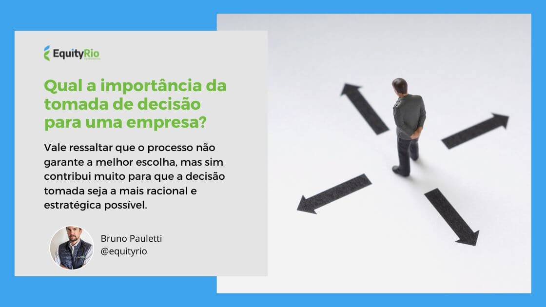 etapas do processo de tomada de decisão