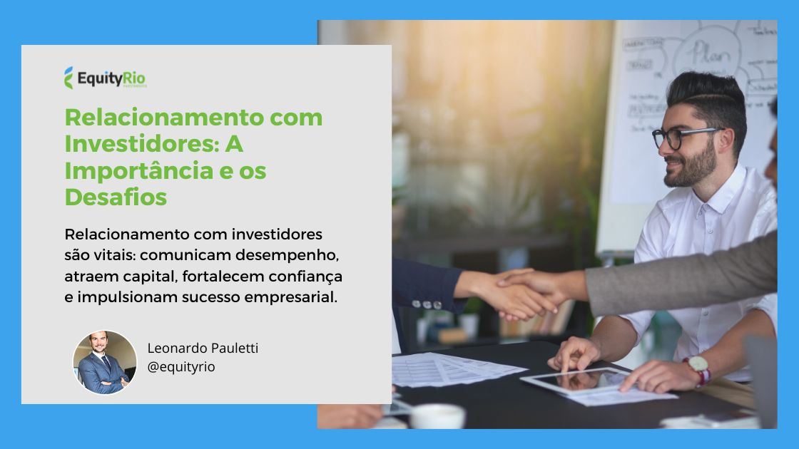 relacionamento com investidores